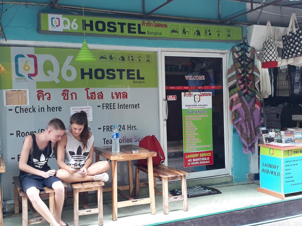 Hostel Q6 At 6 Bangkok Exterior foto